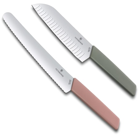 Swiss Army Brands 2024 Victorinox Swiss Modern 2-Piece Kitchen Set Multicolored VIC-6.9096.22G